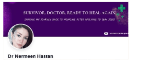 Dr Nermeen Hassan — LinkedIn profile transformed by Medica Ink